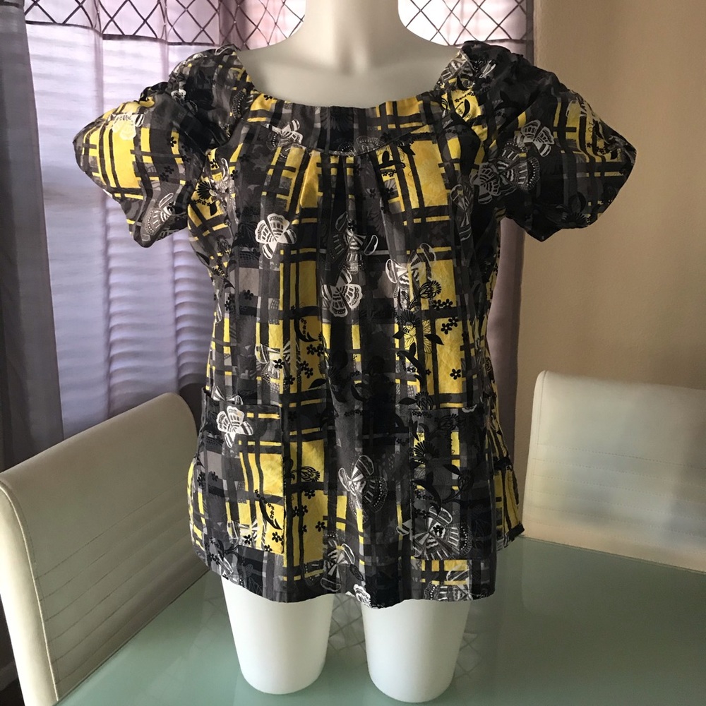 KOI Scrub Top